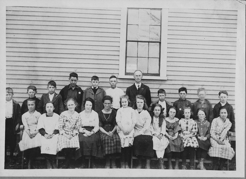 No 1 School in Eliot, Maine, 1921